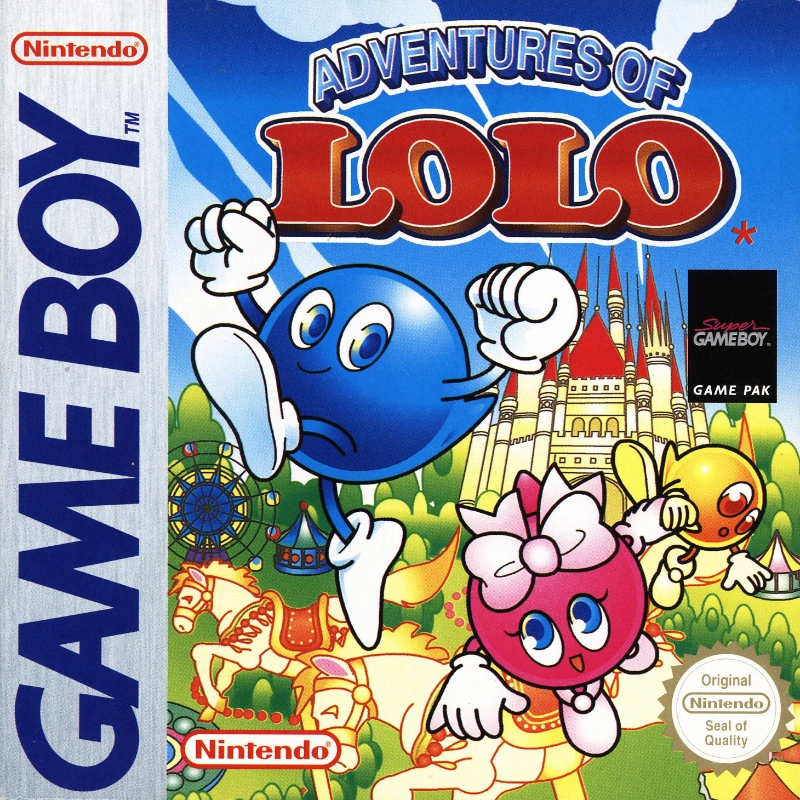 Jaquette de Adventures of Lolo
