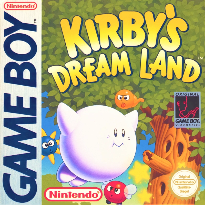 Jaquette de Kirby’s Dream Land