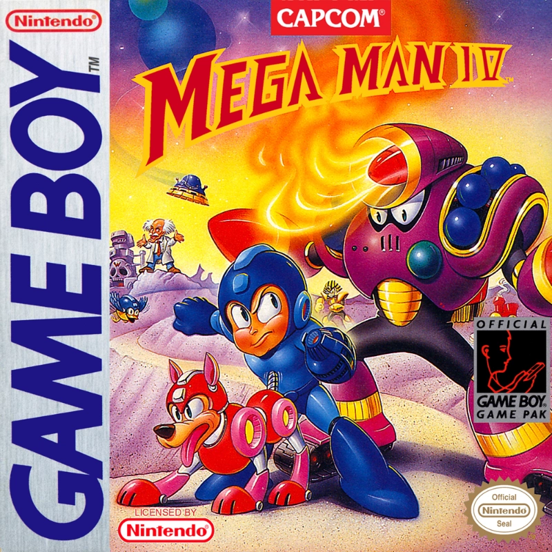 Jaquette de Mega Man IV