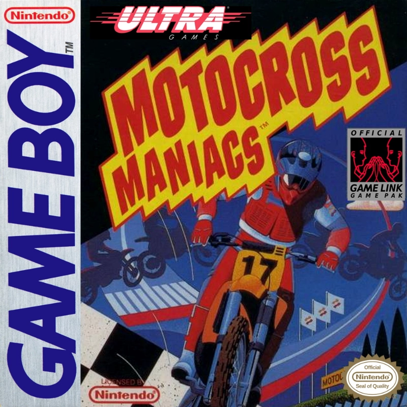 Jaquette de Motocross Maniacs