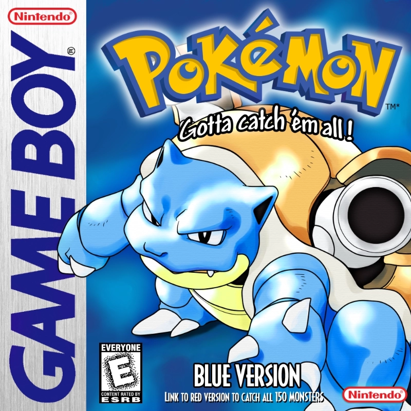 Jaquette de Pokémon Bleu