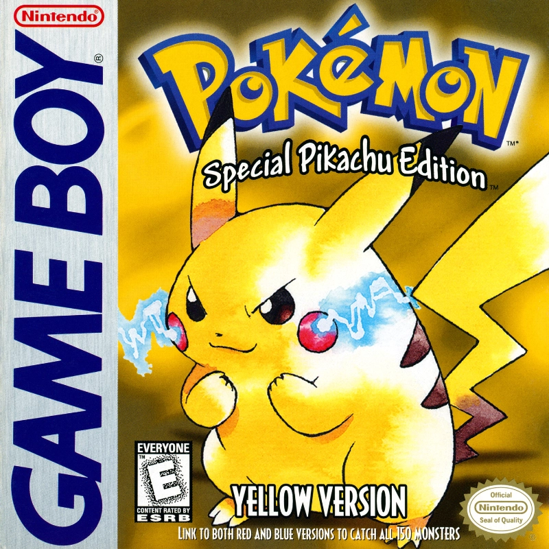 Jaquette de Pokémon Jaune